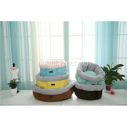 Sleeping Round Bed Soft Pet Nest Sleeping Round Washable Bed Factory